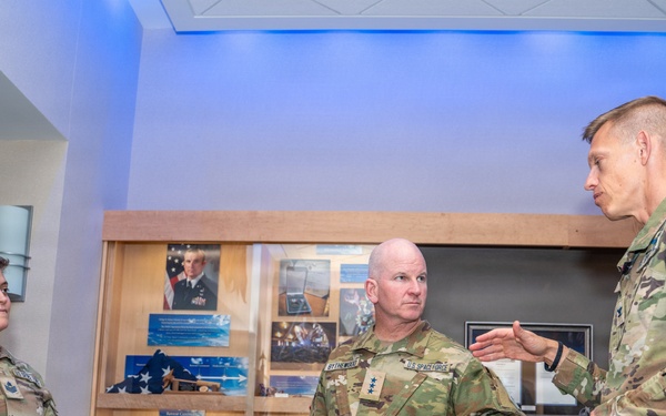 Lt. Gen. Dennis Bythewood Visit to NSDC