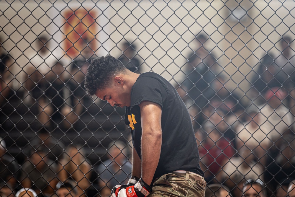 Fighting Spirit: 2-18 FAR Soldier Regains Composure to Win Combatives Match