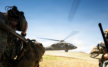 153rd Security Forces Squadron conducts quick reaction force exercise