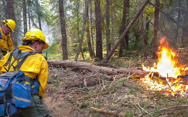 WAANG supports firefighting operations at Little Giant Fire