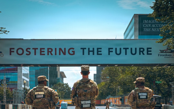 JTF DC National Guardsmen Assist in Grand Prix Preparation