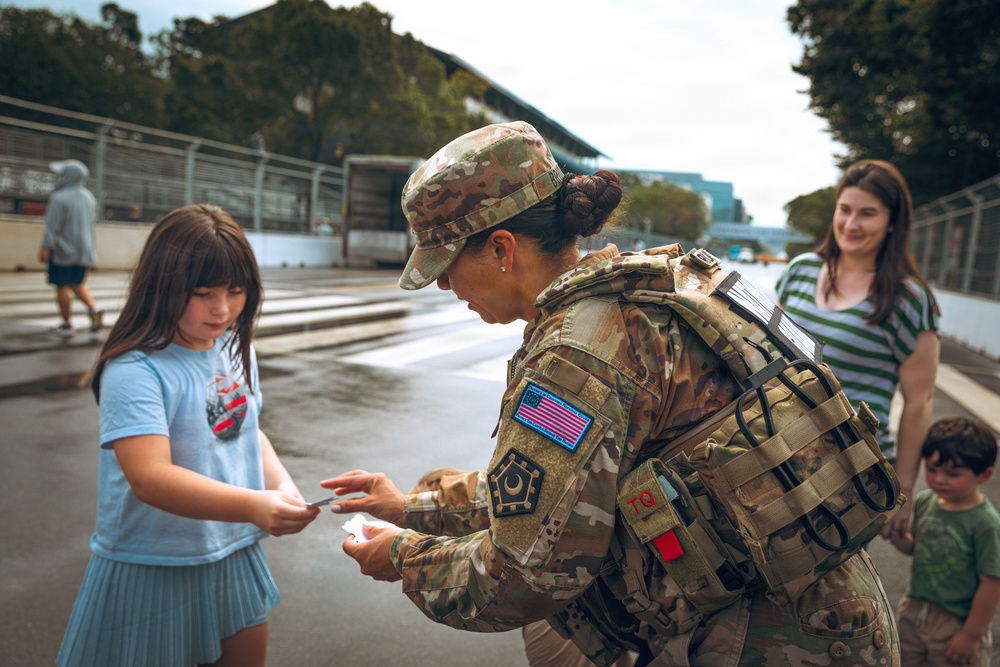 JTF DC National Guardsmen Assist in Grand Prix Preparation