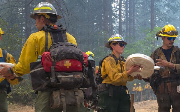 WAANG supports firefighting operations at Little Giant Fire