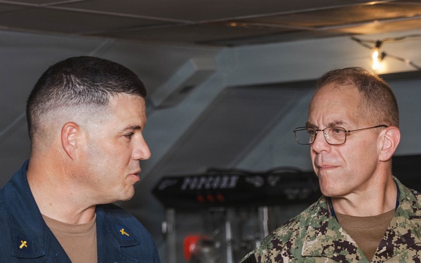 Ike Hosts Chief of Navy Chaplains