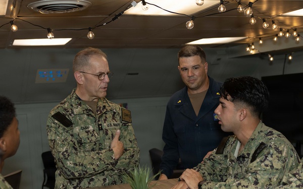 Ike Hosts Chief of Navy Chaplains