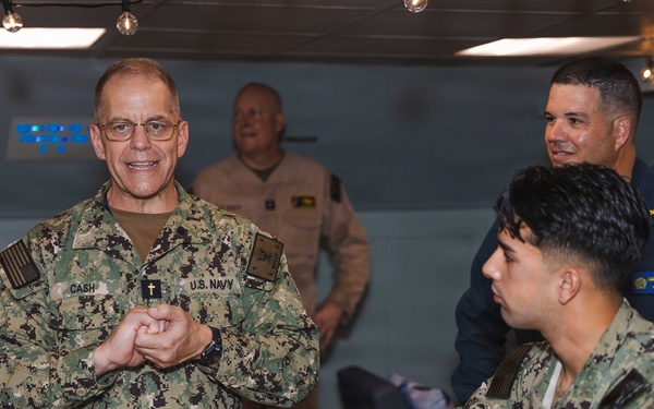 Ike Hosts Chief of Navy Chaplains