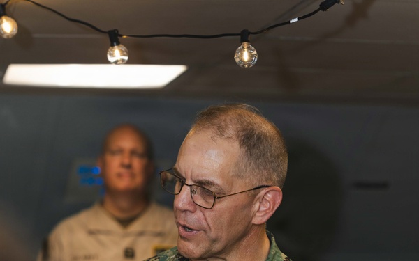 Ike Hosts Chief of Navy Chaplains