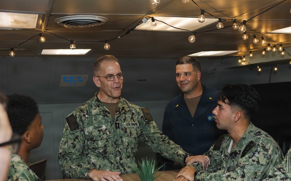 Ike Hosts Chief of Navy Chaplains