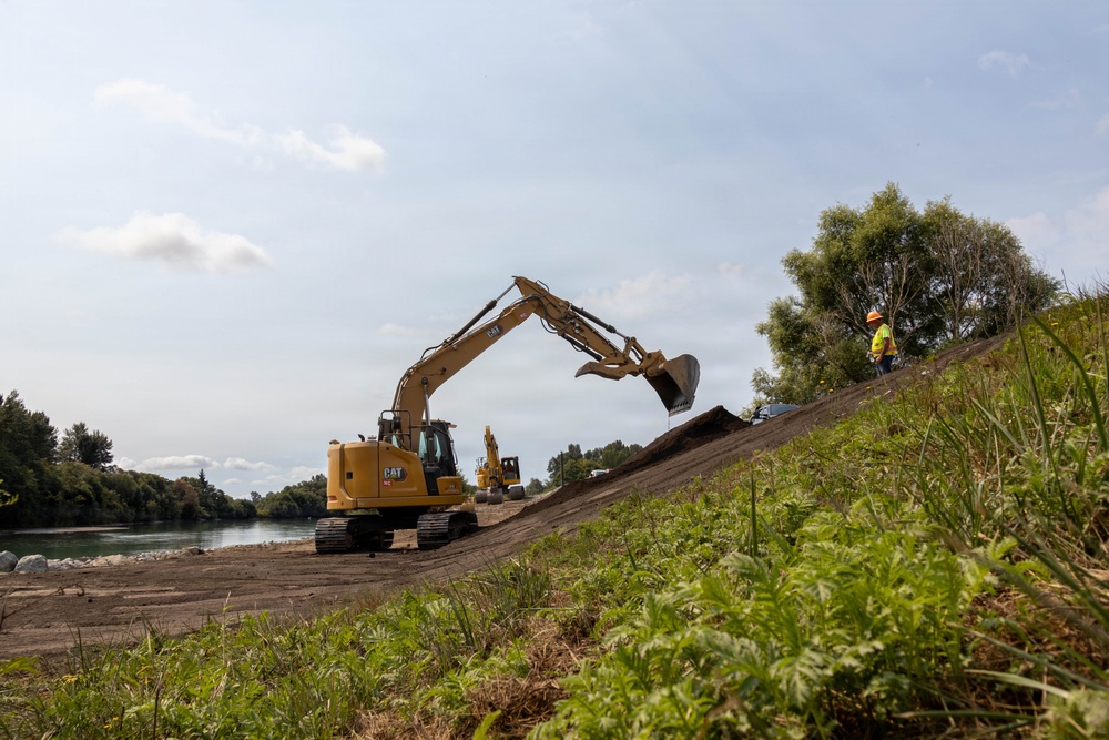 USACE Seattle District 2026 Levee Rehabilitation in Skagit County, WA