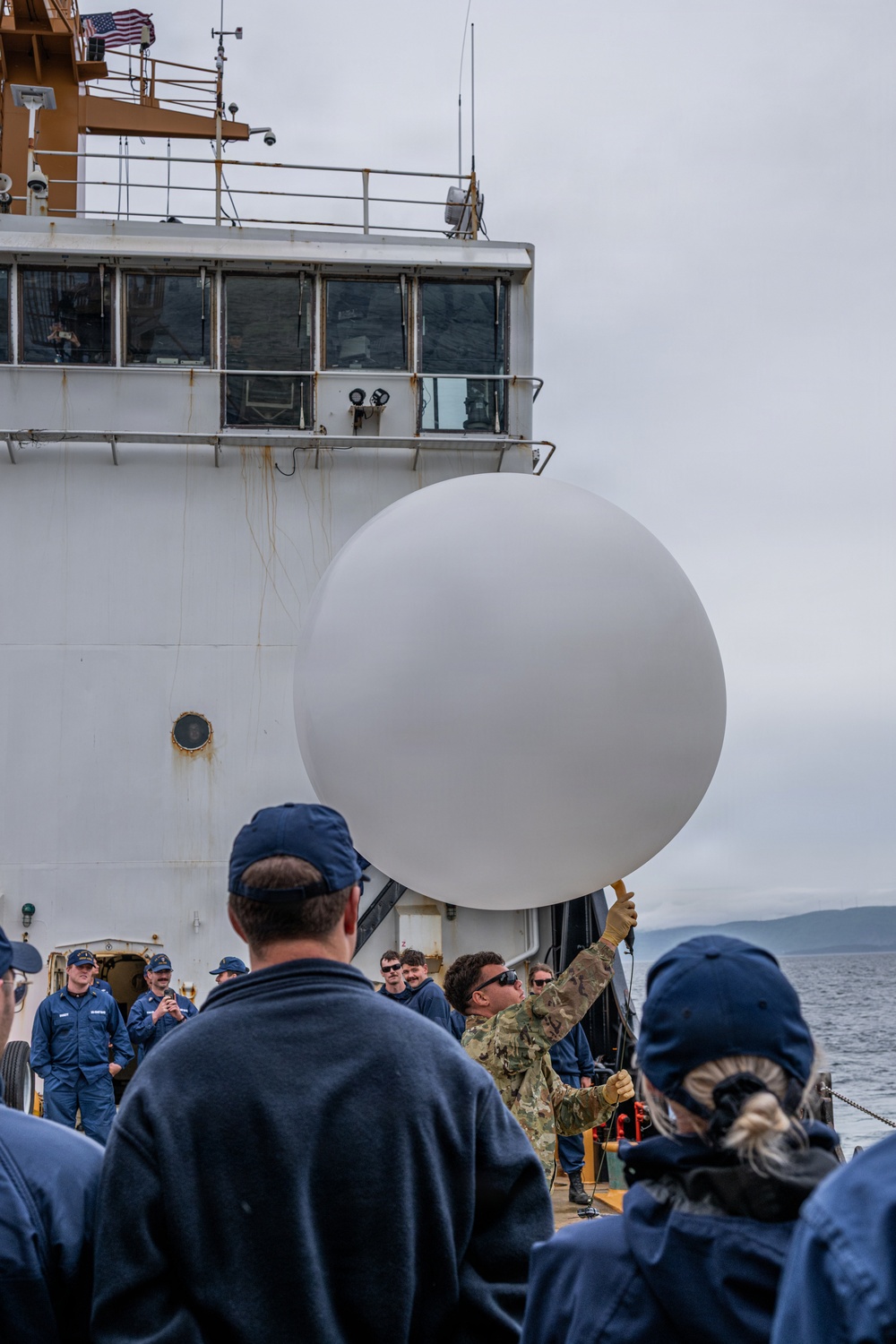 Coast Guard, Army conduct high-altitude balloon operations near Kodiak, Alaska