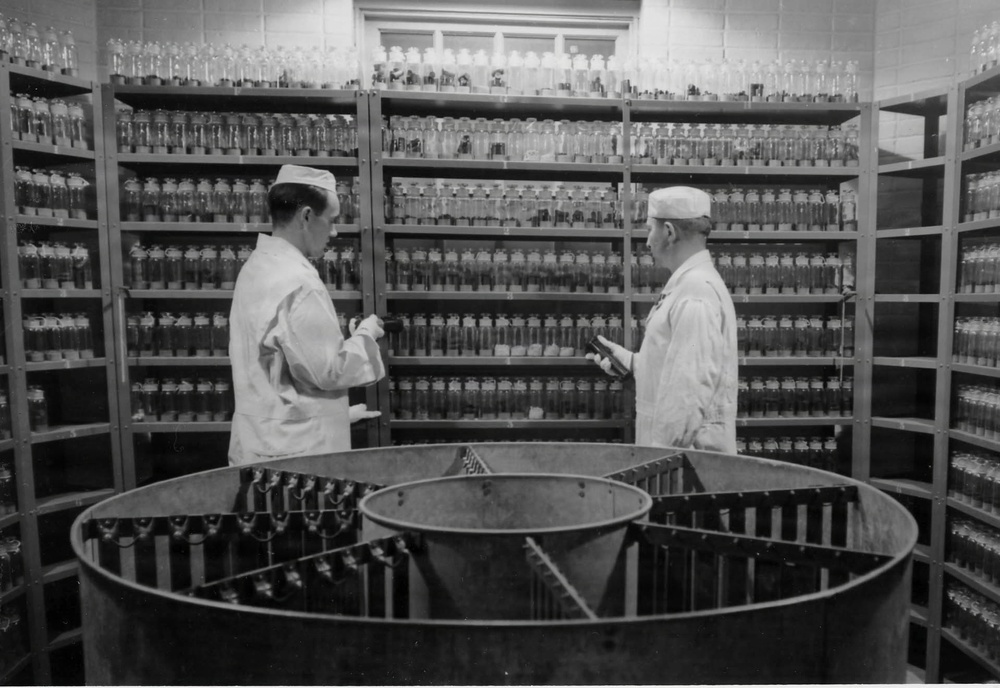Historical McAlester Army Ammunition Plant photo circa 1950's-the test house