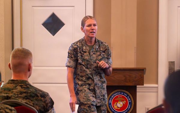 Marine Corps Base Quantico hosts Welcome Aboard Brief