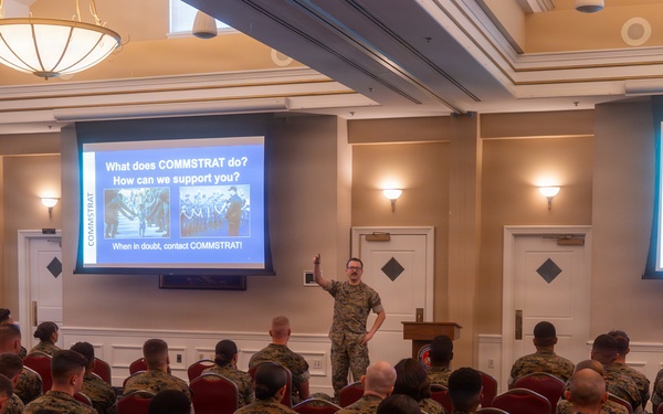 Marine Corps Base Quantico hosts Welcome Aboard Brief