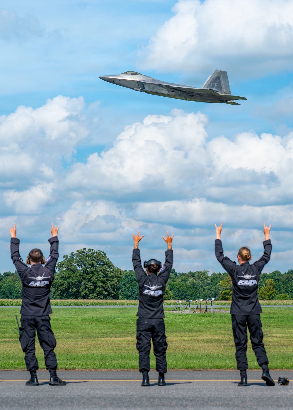 Raptor Demo Arrives at Air Show London Skydrive