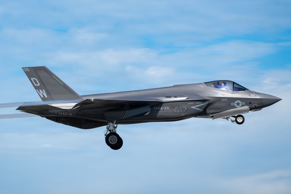 U.S. Marine Corps F-35s take off for RED FLAG-Alaska 26-3