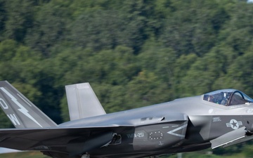 U.S. Marine Corps F-35s take off for RED FLAG-Alaska 26-3