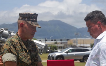 MCBH Leadership Presents Civilian of the Quarter Awards