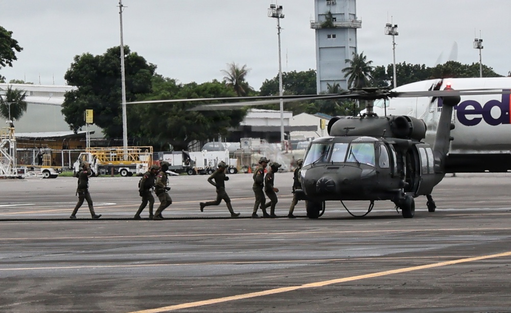 Hawaii Army National Guard Strengthens Aviation Interoperability and Readiness Along Side the Philippine’s Light Reaction Regiment Operations Command.
