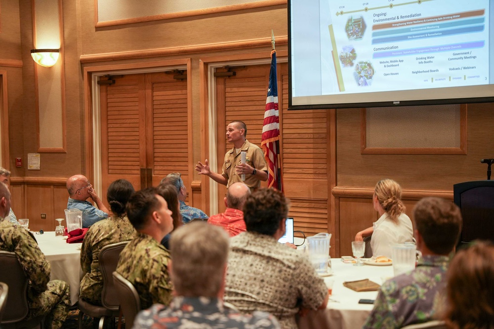 Navy delivers Red Hill environmental update to Society of American Military Engineers Honolulu Post