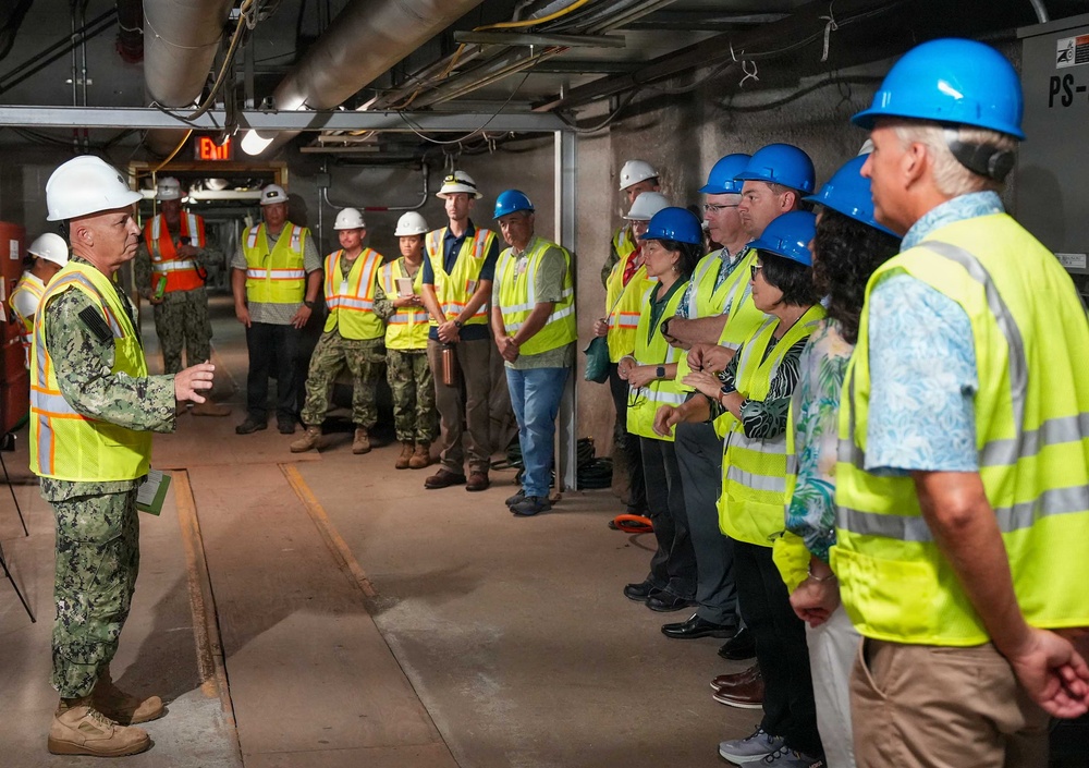 Navy hosts site visit for EPA and Hawaii DOH at Red Hill Bulk Fuel Storage Facility