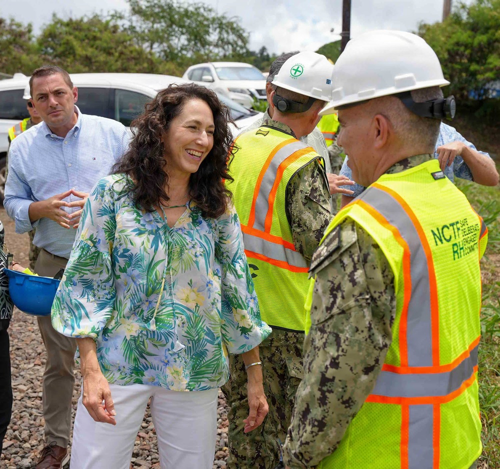 Navy hosts site visit for EPA and Hawaii DOH at Red Hill Bulk Fuel Storage Facility