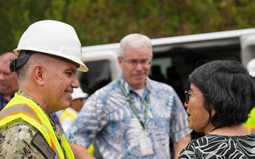 Navy hosts site visit for EPA and Hawaii DOH at Red Hill Bulk Fuel Storage Facility