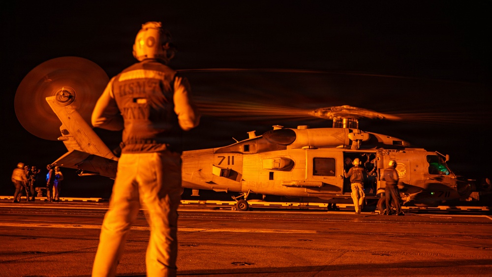 USS George Washington Conducts Flight Operations