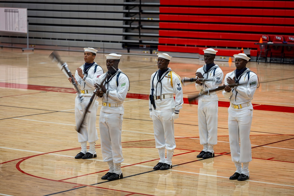 U.S. Navy Connects with Lockwood High School students during Billings Navy Week