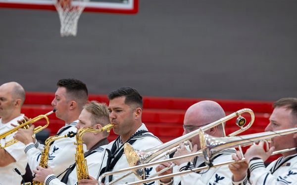 U.S. Navy Connects with Lockwood High School students during Billings Navy Week