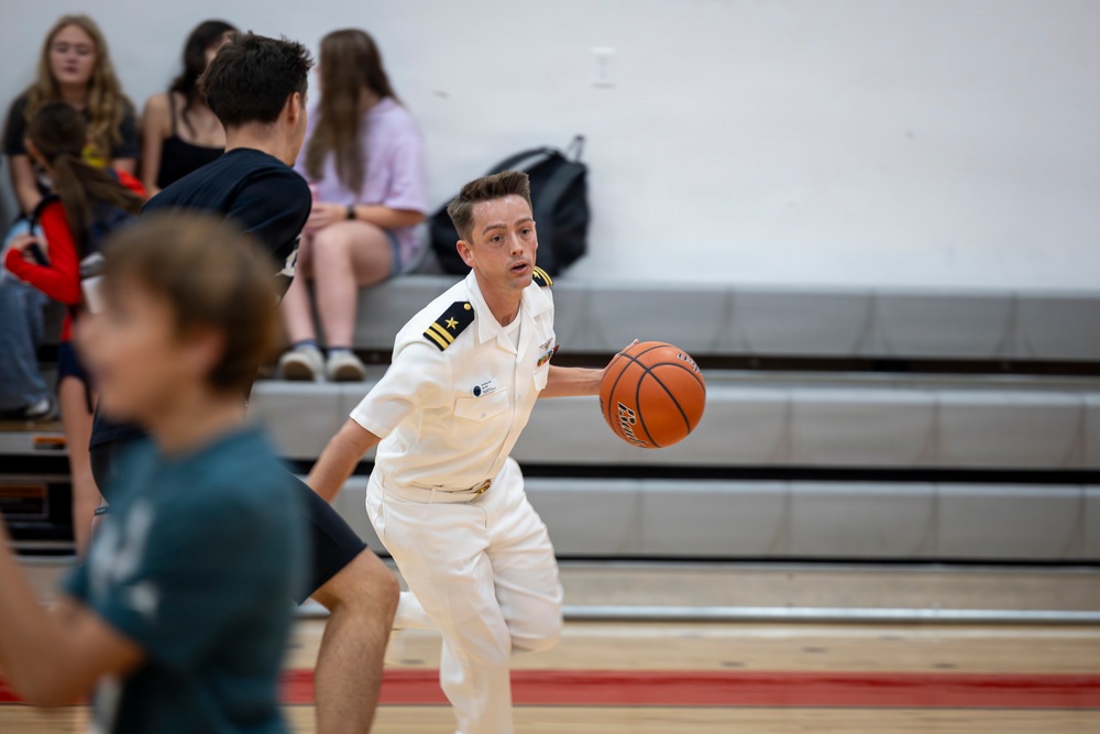 U.S. Navy Connects with Lockwood High School