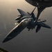 KC-135 refuels F-15s in support of regional security