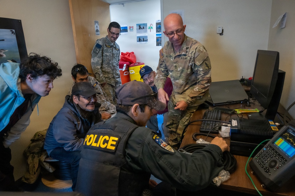 SOCNORTH and Local Leaders Partner to Boost Western Alaska Radio Communications during Operation Polar Dagger