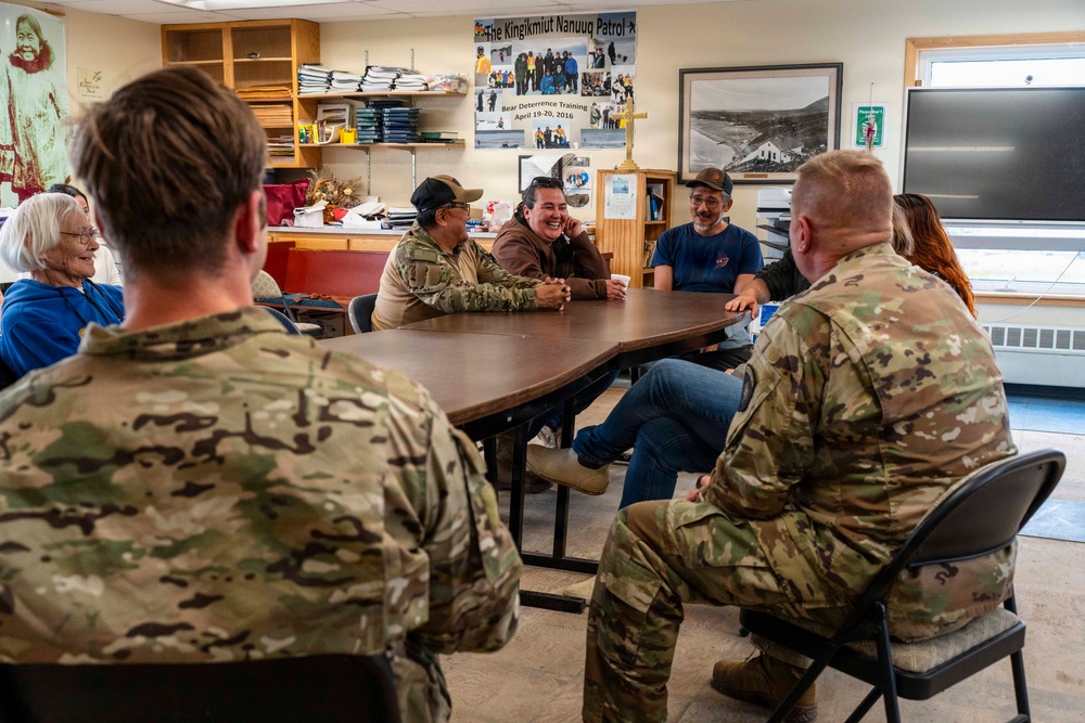 Green Berets, Airmen meet with key leaders in Wales during Operation POLAR DAGGER