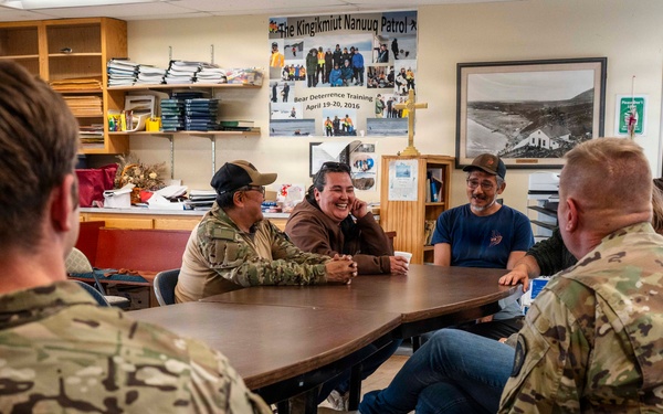 Green Berets, Airmen meet with key leaders in Wales during Operation POLAR DAGGER
