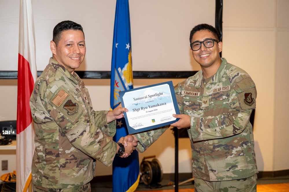Samurai Spotlight: SSgt. Ryu Yamakawa