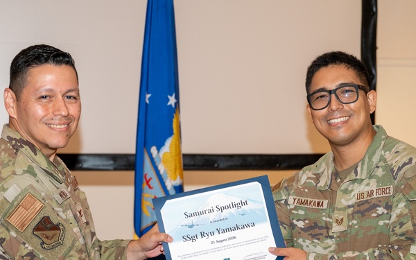 Samurai Spotlight: SSgt. Ryu Yamakawa