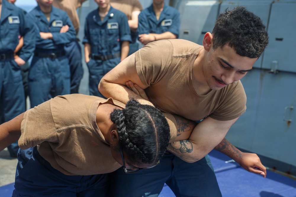 John Finn Conducts a Security Reaction Force Class