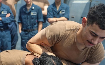 John Finn Conducts a Security Reaction Force Class