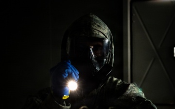 U.S. Marines with Headquarters Battalion Conduct Building Reconnaissance Training