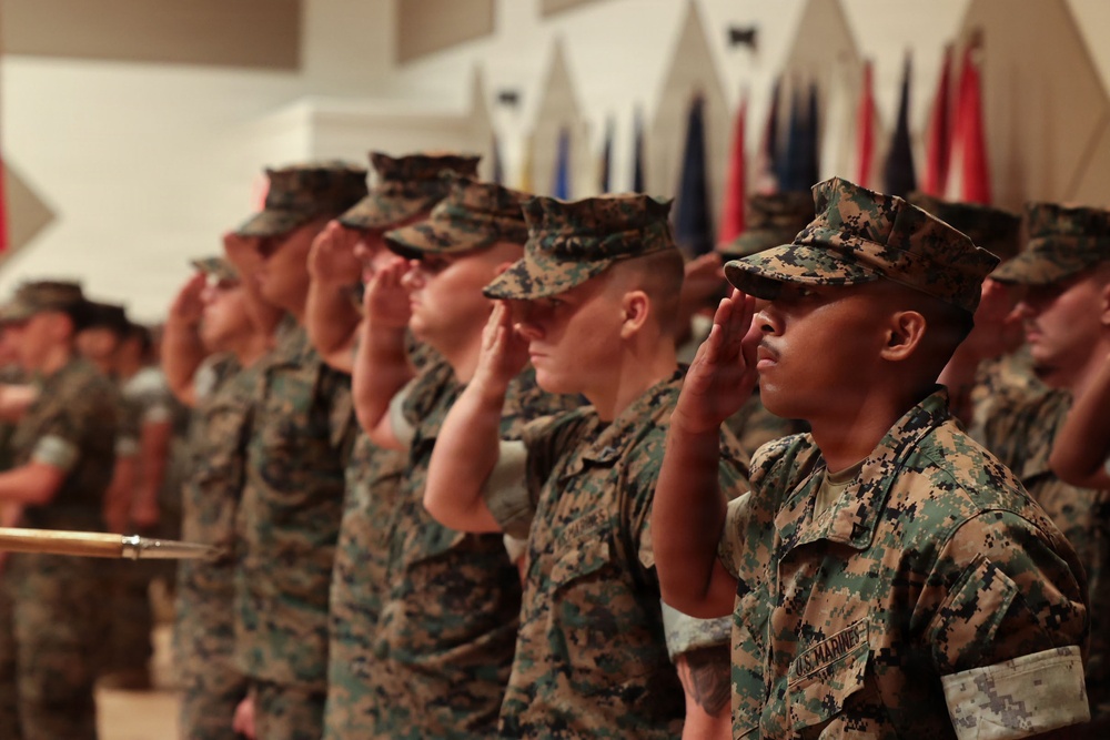 MWCS-18 hosts sergeant major appointment ceremony