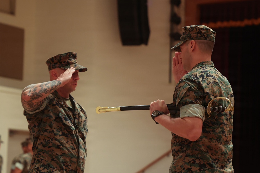 MWCS-18 hosts sergeant major appointment ceremony