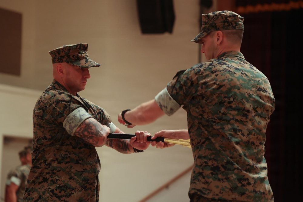MWCS-18 hosts sergeant major appointment ceremony