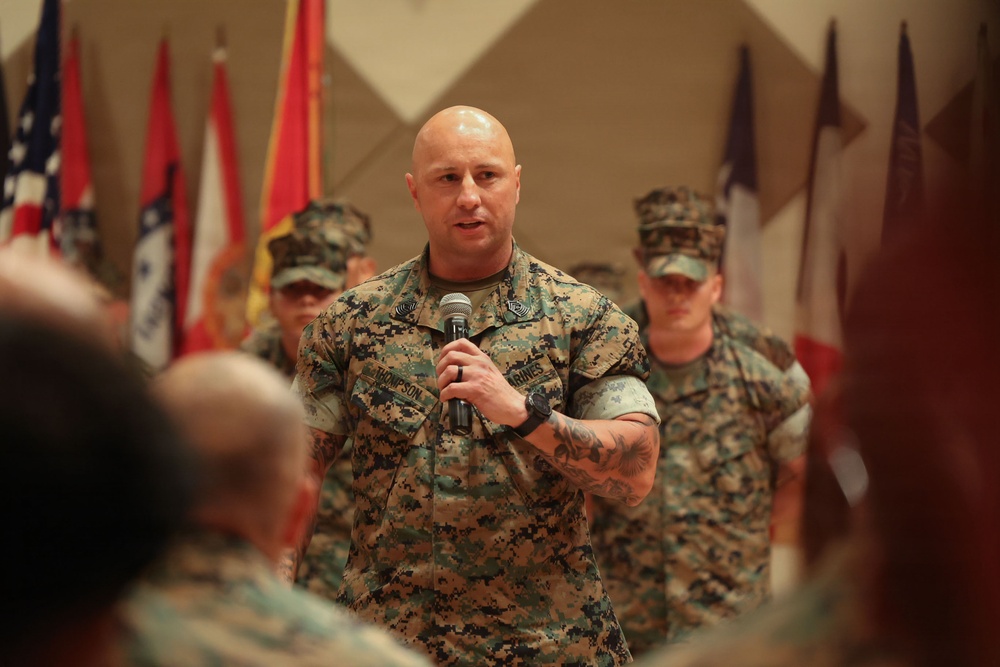 MWCS-18 hosts sergeant major appointment ceremony