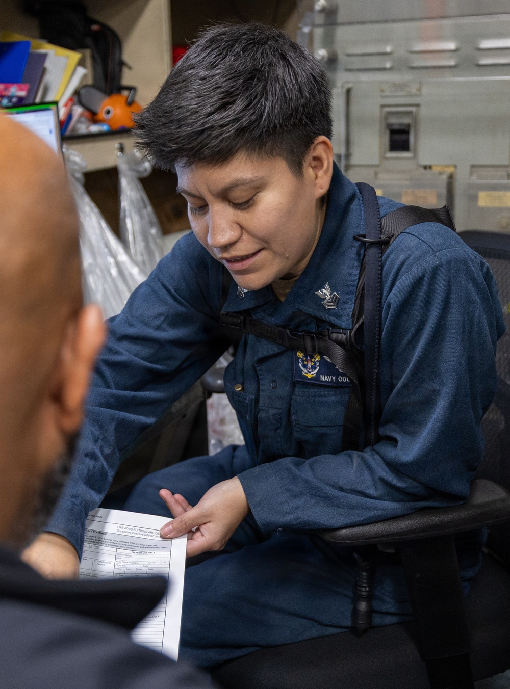 USS Mustin conducts routine operations