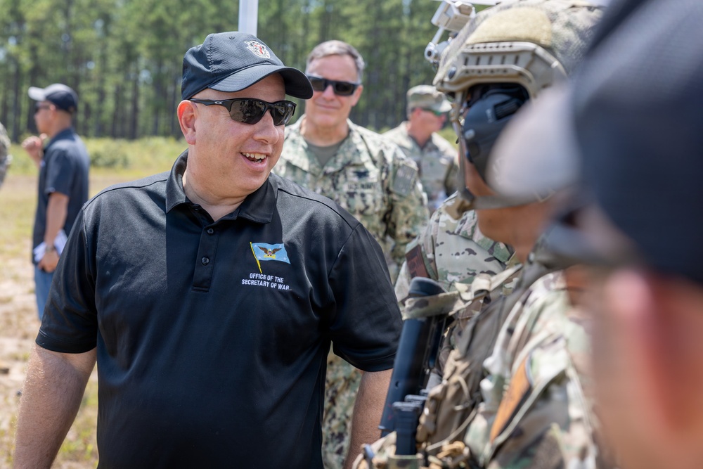 Senior Advisor to the Secretary of War for Strategy Visits Camp Shelby