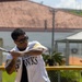 HMLA-367 Marines play baseball with local university students
