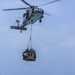 Vertical Replenishment aboard USS Ross (DDG 71)