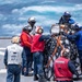 Vertical Replenishment aboard USS Ross (DDG 71)