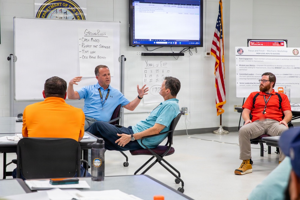 NNSY Hosts Propulsion Plant Fresh Water Cleaning Process Focus and Finish Workshop