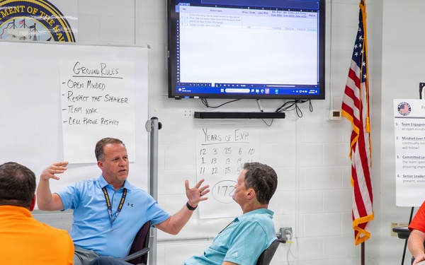 NNSY Hosts Propulsion Plant Fresh Water Cleaning Process Focus and Finish Workshop